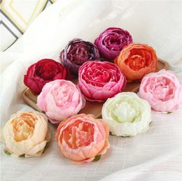 Simulation Artificial Flowers For Wedding Decorations Silk Peony Flower Heads Party Decoration Flower Wall Wedding Backdrop Peony 8129636