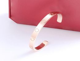 2022 Top Cuff Designer Bracelets Bangle Luxury Jewellery Bracelets for Women 316L Titanium Steel diamond 18K Gold Plated Finish Colo8131604