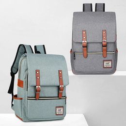 Backpack Original Computer Retro Preppy Style Oxford Outdoor Canvas Bags Japan Hip-Hop Bag With USB Charging