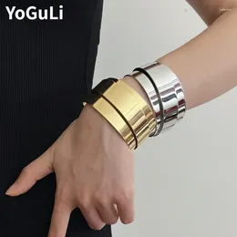 Bangle Modern Jewelry European And American Design Irregular Open Bracelets Cuff For Women Party Gifts Fine Accessories Selling