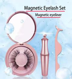 Magnetic Eyeliner magnetic eyelashes high quality 3d 5d mink eye lashes custom packaging OEM EYELASHES Available in a variety of s6844968