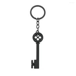 Keychains Coraline & The Secret Door Classic Anime Movie Key Pendant Keychain For Women Men Kids Fans Keys Holder Collection