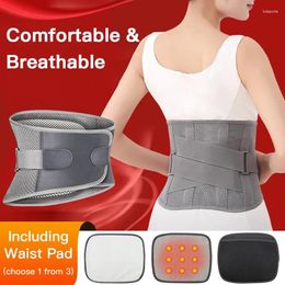 Waist Support Lower Back Brace Anti-skid Orthopaedic Lumbar Adjustable Breathable Trainer Moulding Belts For Men Women Gym Pain