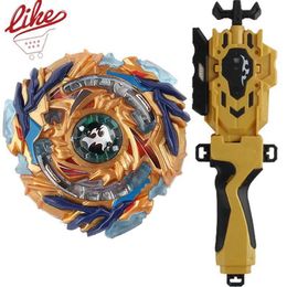 4D Beyblades Laike Burst B-79 Starter Drain Fafnir B79 Spinning Top with Launcher Handle Set Toys for Children Q240430