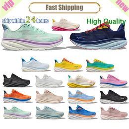 shoes One Running Shoes Womens Platform Sneakers shoes Men Black White Mens Women Trainers Runnners 2024 high quality