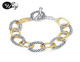 UNY Designer Brand David Inspired s Antique Women Jewellery Cable Vintage Christmas Gifts Bracelets3199483