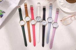 HBP Fashion Mens Watches Leather Strap Luxury Wristwatch Casual Business Watch Electronic Movement Quartz Wristwatches