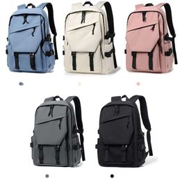 LL Outdoor backpack trend simple couple junior high school college student bag fashion large capacity sport High quality