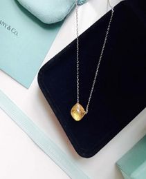 VKJYWomen039s Jewellery 2020 early summer new fashion sterling silver material yellow diamond necklace high citrine4507641