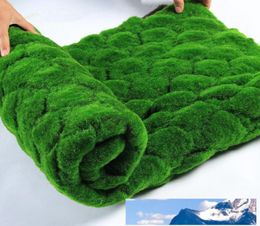 100100cm Artificial Moss Fake Green Plants Mat Faux Moss Wall Turf Grass for Shop Home Patio Decoration Greenery5199560