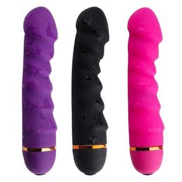 Other Health Beauty Items 10 mode powerful vibrator adult soft silicone G-spot fake penis real clitoral stimulation female masturbation Q240430