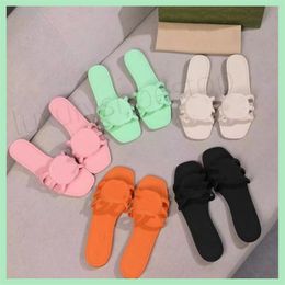 Women Sandal Colourful Flat Slippers Sandale Cut-Out Designer Sandals Jelly Slipper Summer Beach Pool Slides Mule Waterproof Rubber Home Outdoors Luxury Shoes