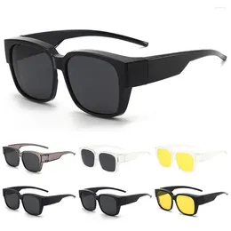 Sunglasses Women Men For Driving Riding Sun Glasses Wrap Around Square Shades Polarized Fit Over