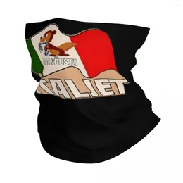 Scarves VINTAGE Italjet Moto Bandana Neck Gaiter Motocross Face Scarf Hiking Unisex Adult Windproof