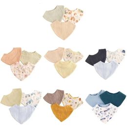 Nursing Bibs Kid Bandana Drool Feeding Saliva Towel Baby 240429