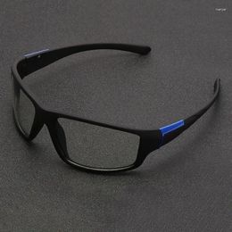 Sunglasses High Quality Computer Glasses Anti Radiation Oversized Comfortable Rectangular Eyeglasses Frame Unisex Blue Light