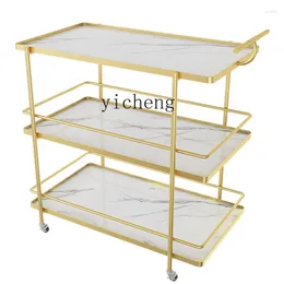 Decorative Figurines Tqh Beauty Car Trolley Storage Mobile Tool Small Microdermabrasion Machine Rack