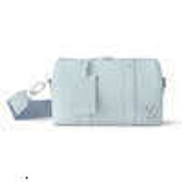 Kids Bags Luxury Brand Men's Bag CITY KEEPALL Light Blue Calf Leather Zipper One Shoulder Crossbody Bag M23725