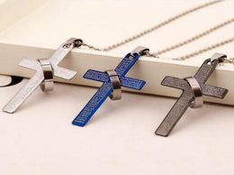 Fashion Stainless Steel Pendant Christian Bible Prayer Pendant Men Necklace Charming Gifts Jewelry GB726613873