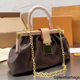 Luis Vintage Lvvl Lvity Lvse Bags Quality Tote Designer Bag Crossbody Mens Handbags High Bag New Cloud Pleated Bag Luxury Leather Totes Brand Women Purse Genuine Leat