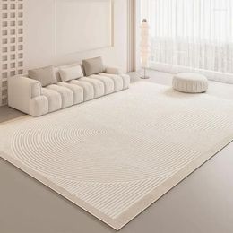 Carpets Modern Simple Large Area Carpet For Living Room Decoration Luxury Floor Mat Home Decor Rug Soft Non-slip Bedroom Washable
