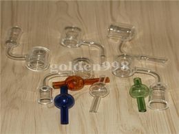 smoking Set of Thermal Quartz Banger Nails with double bucket matched carb cap10mm 14mm 18mm male female Nail5477565