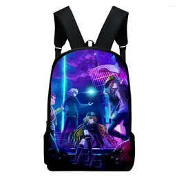 Backpack Fashion Trendy Funny Tribe Nine Notebook Backpacks Pupil School Bags 3D Print Oxford Waterproof Boys/Girls Laptop