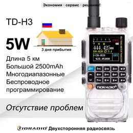 Walkie Talkie TIDRADIO TD H3 Professional Phone Dual PAir Band Long Range Radio APP USB Type-C Cable Programming HAM GMRS