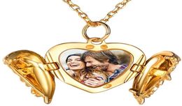 Lockets Custom Po Necklace Text Engravable Memorial Personalised Jewellery 925 Sterling Silver Gift For Her Locket SC9928044410558