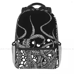 Backpack Large Capacity Casual School Bag Tentacles Travel Laptop Backpacks Cthulhu Octopus Claw Multifunctional Soft Rucksack Teenager