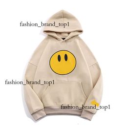 New Men's And Women's Drawdrew Hoodie Fashion Streetwear Smiley Face Sweater Men's Draw Hoodie Casual Fashion Trend Sweatshirts 7409