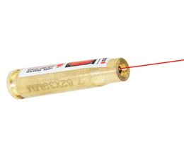 High Quality Brass 762 x 39mm Calibre Cartridge Laser Bore Sighter Brass Red Laser Boresighter9288018