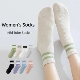 Women Socks Sweat Absorbing Women's Soft Cotton Breathable Sports Thin Short Summer