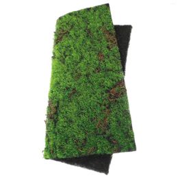 Decorative Flowers Area Rugs Simulated Moss Lawn Fake Pad Grass Artificial For Landscaping Turf Micro Scene