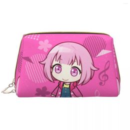 Storage Bags Custom Manga Anime Otori Emu Chibi Travel Cosmetic Bag For Women Makeup Toiletry Organiser Lady Beauty Dopp Kit