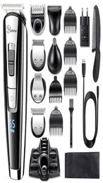 Waterproof all in one beard grooming kit clipper for men elelctric cutter machine body set 2202222686867