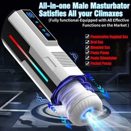 Other Health Beauty Items Pussy Spreader Men Masturbator Masturbating Device Sexy For Rod Vagina Masturbate Q240430