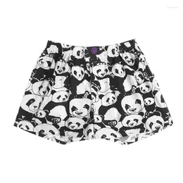 Underpants Pure Cotton Panda Panties For Men And Women Pattern Comfortable Breathable Shorts Home Leisure