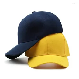 Wide Brim Hats Children'S Kids Baseball Cap For Girl Boy Soild Colour Toddler Peaked Caps Adjustable Visor Hat Spring Summer Sun Gorras