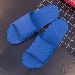 Sandals Style Indoor Slippers For Male Couples 2024 Summer Non-slip Bathing And Home Use