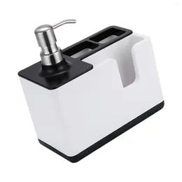 Liquid Soap Dispenser Pump And Sponge Holder & For Bathroom