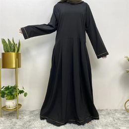 Ethnic Clothing Muslim Women Ramadan Eid Abaya Long Maxi Dress Turkey Islamic Arab Robe Caftan Modest Kaftan Dubai Femme Musulmane Gown