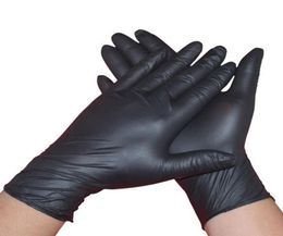 Leshp 100pcslot Mechanic Nitrile Household Cleaning Washing Black Laboratory Nail Art Antistatic Gloves2377563