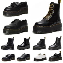 2024 Martennes Designer Boots Женщины дизайнерские обувь зимние женщины черные роскошные кожаные буты