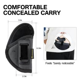 Universal IWB Gun Holster Concealed Carry Holsters for Small .380 Keltec P238 .380 LCP