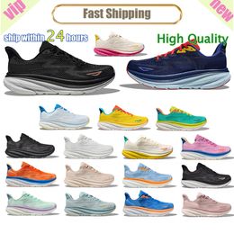 shoes One Running Shoes Womens Platform Sneakers shoes Men Black White Mens Women Trainers Runnners 2024 lightweight