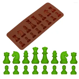 Baking Moulds Chocolate Mould Kitchen Accessories Chess Shaped Ice Sugar Cake Mould Decoration Tools Silicone