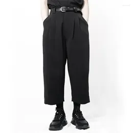 Men's Pants 2024 Large Casual Capris Simple Classic Loose Youth Trend