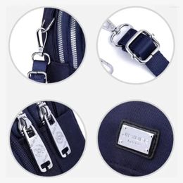Waist Bags 2024 Women's Messenger Bag For Women Casual Oxford Cloth Handbag Multi-Compartment Mobile Phone