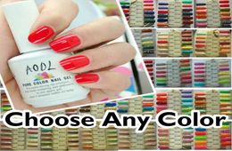 209 Colors Available 4x SoakOff UV LED Nail Gel Polish 1x Top Coat 1x Base Caot Primer Acrylic Nail Art Pure Glitter Color2508193